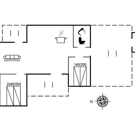 Mikka - 450m From The Sea By Interhome Ferienhaus Lakolk
